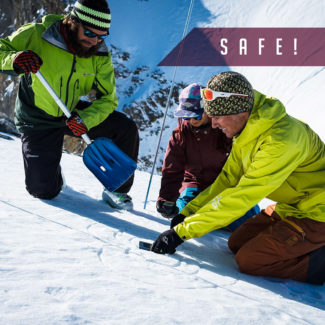 SAFE! – Avalanche safety management in the field